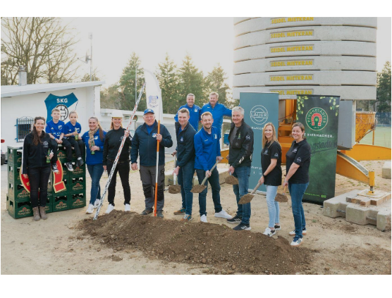 Spatenstich Biermacher Arena