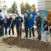 Spatenstich Soccerhalle